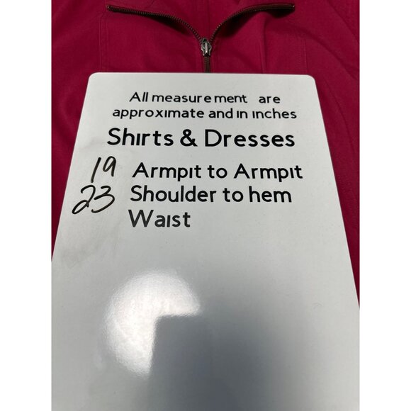 Additions By Chicos Womens Red Zip-Front Jacket With Pockets Size 0 US S - Picture 7 of 7